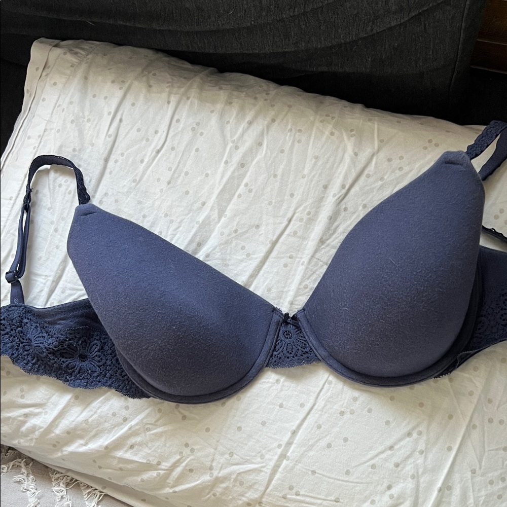 Aerie Midnight Blue Lace Bra